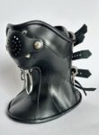 Real Leather Steampunk Neck Corset Collar - Gothic Mask