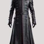 Handmade Genuine Leather Assassin Coat: Medieval Steampunk Costume